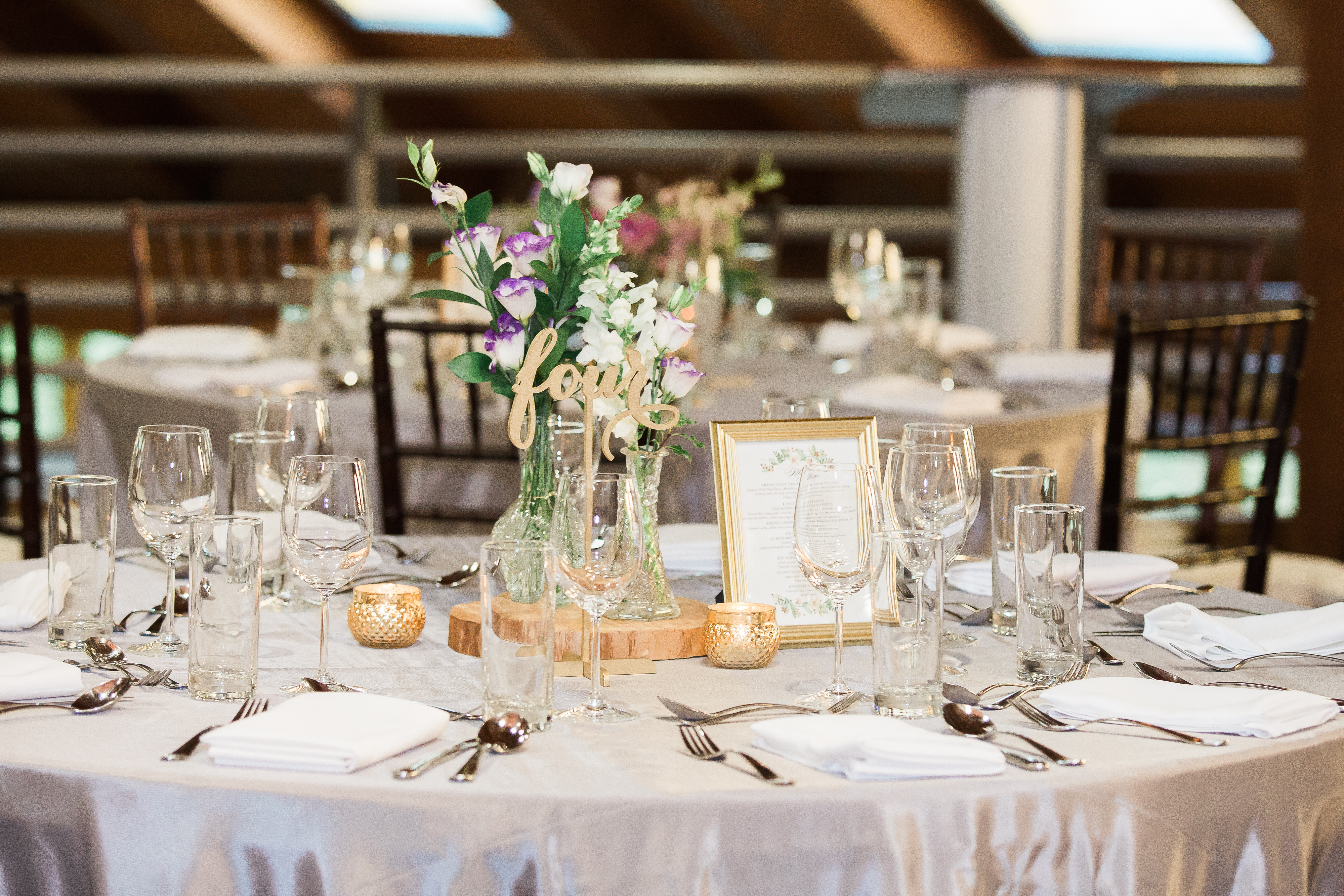 Classic wedding reception 11