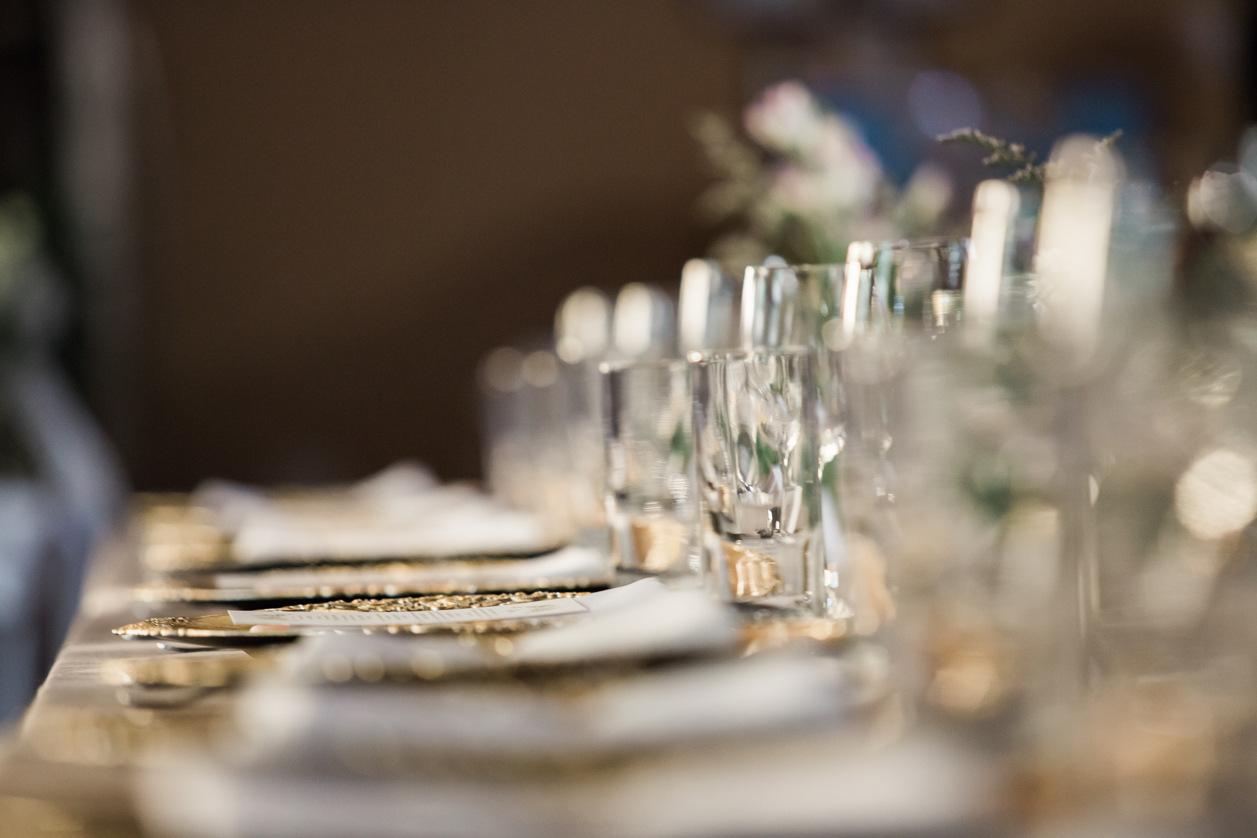 Classic wedding reception 5
