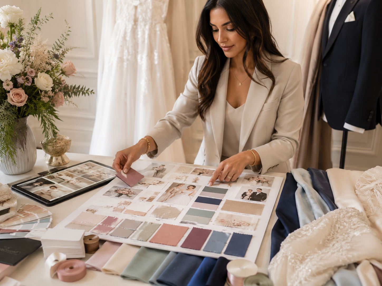 Bridal styling consultation